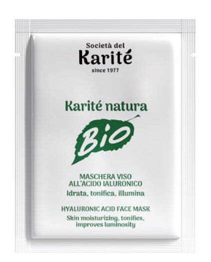 Karité Natura Bio Maschera Acido Ialuronico 1 Pezzo-1