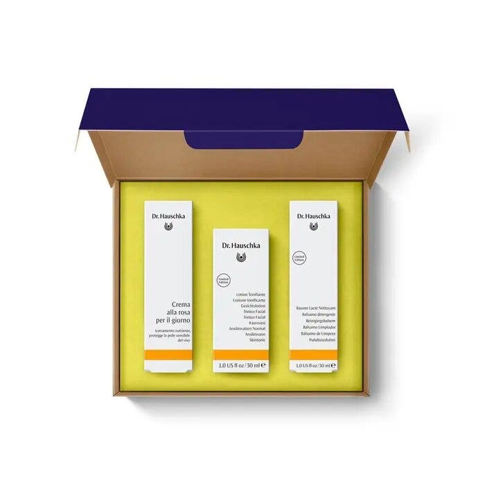 Dr. Hauschka Cofanetto Crema Viso Giorno 30ml + Lozione 30ml + Detergente 30ml-4