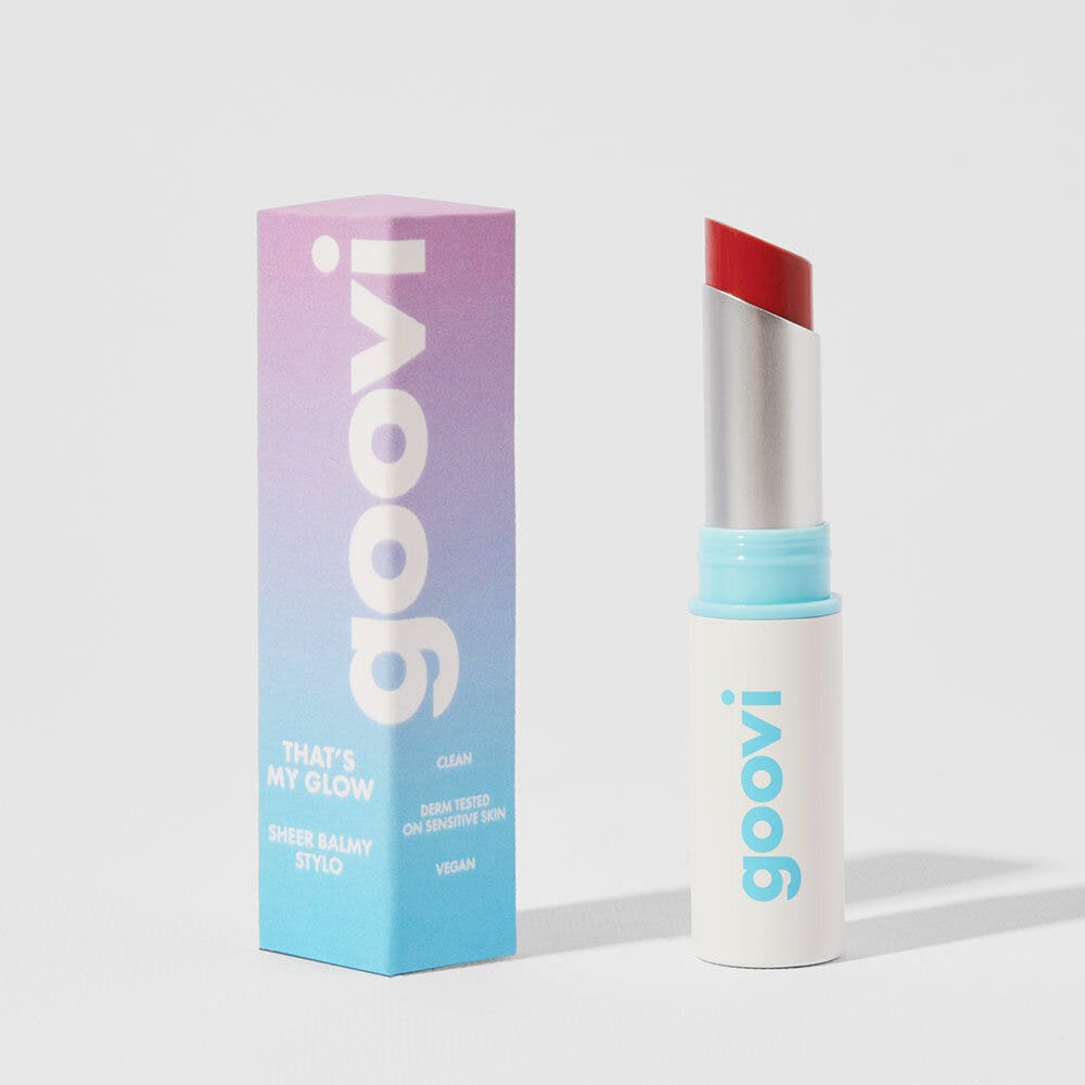 Goovi Balsamo Labbra Colorato 04 Bitten Red-5