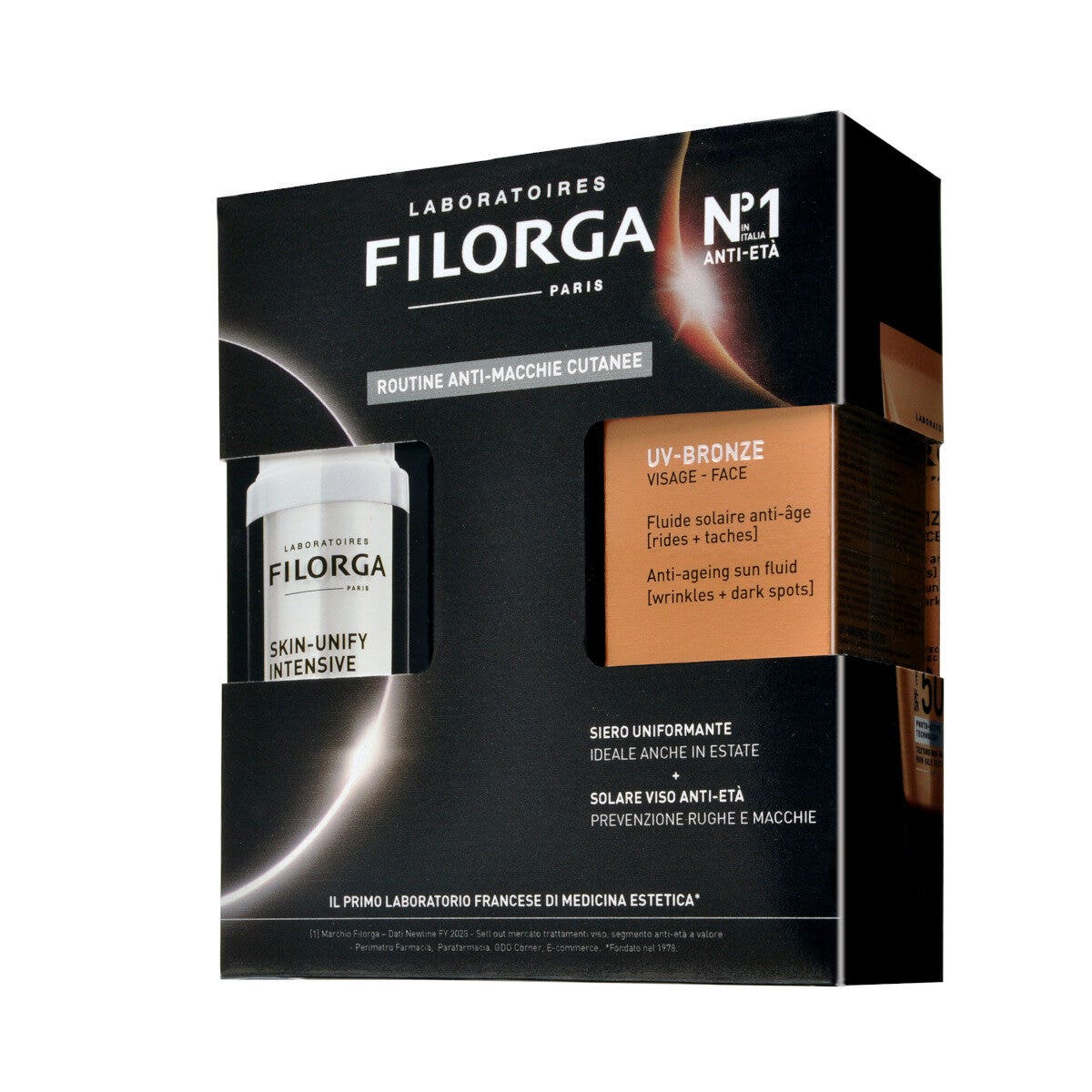 Filorga Cofanetto Duo Siero Skin Unify 30ml + Protezione Solare Viso UV-Bronze SPF50+ 40ml-1