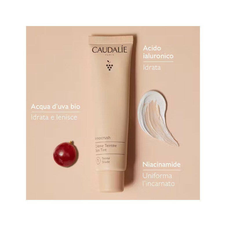 Caudalie Vinocrush Crema Colorata 30ml Tonalità 1-3