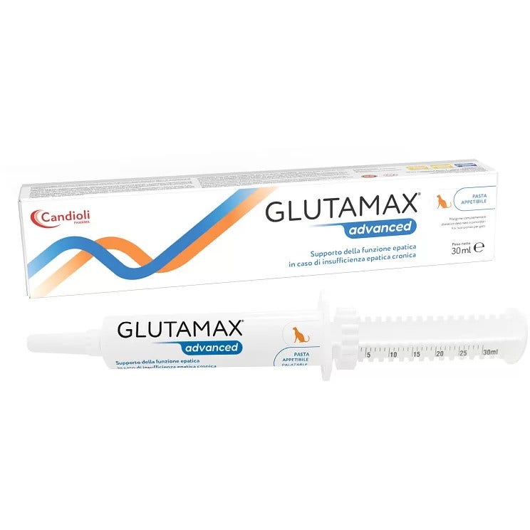 Candioli Glutamax Advanced Pasta Mangime Complementare Per Cani/Gatti 30ml Siringa Dosatrice-1