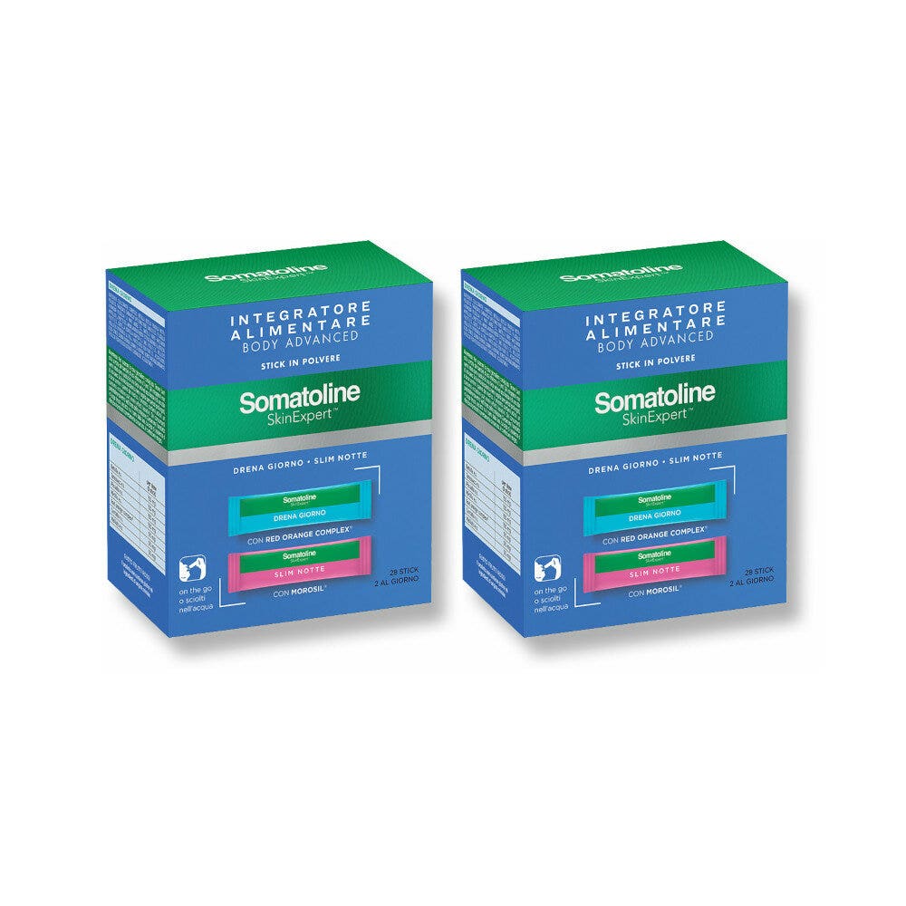 Somatoline Skin Expert Body Advanced 14 Stick Drena Giorno + 14 Stick Slim Notte Bipack-1