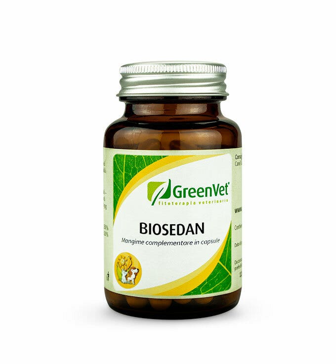 Greenvet Biosedan Mangime Complementare Per Cani 60 Capsule-1