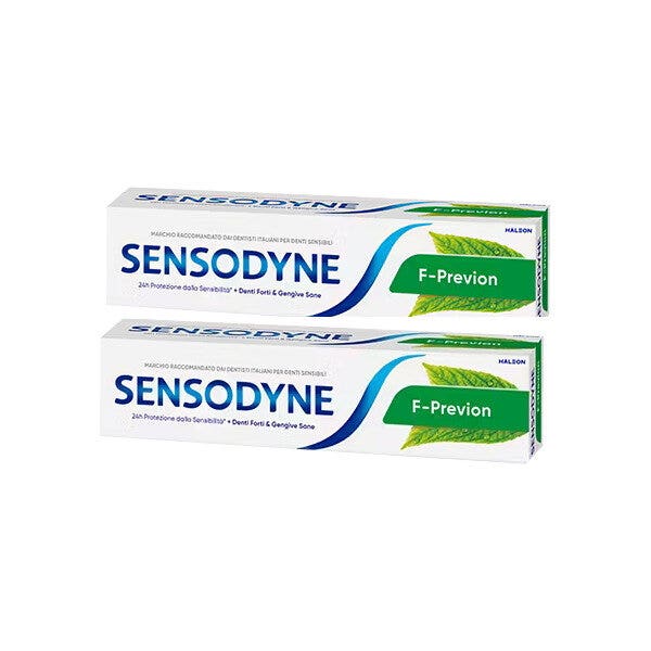 Sensodyne F-Previon Dentifricio 2x75ml-1
