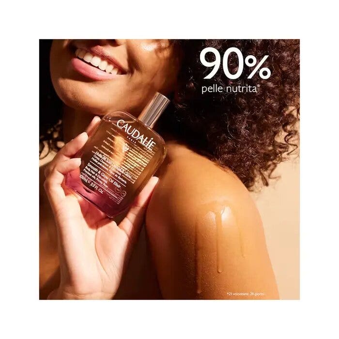 Caudalie Olio Trattante Lisciante Luminosità Corpo/Capelli /Decolleté 50ml-6