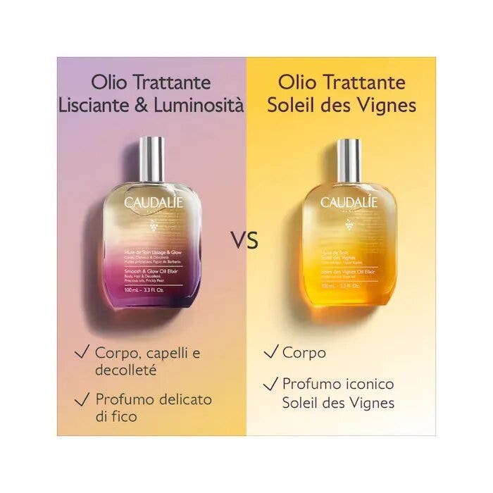 Caudalie Olio Trattante Lisciante Luminosità Corpo/Capelli /Decolleté 50ml-9