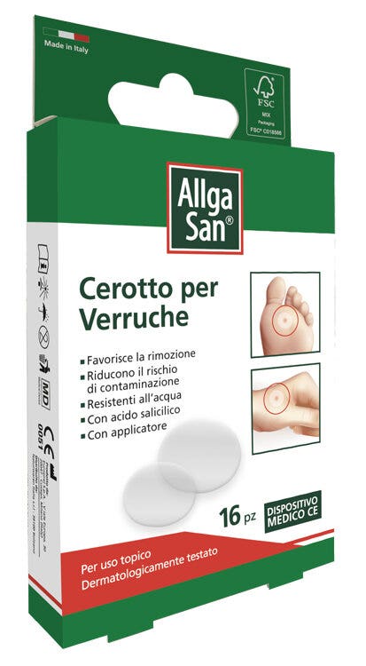AllgaSan Cerotto Verruche 16 Pezzi-1