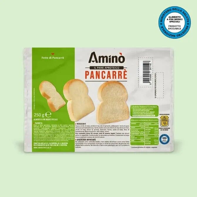 Amino Pancarrè Pane Aproteico 250g-2
