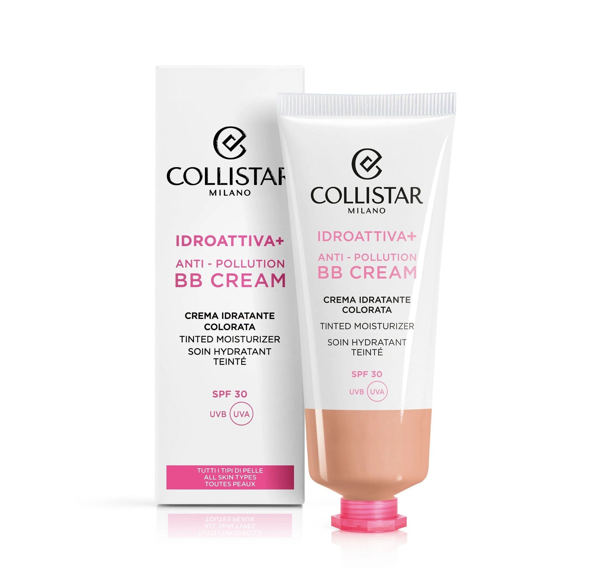 Collistar Idroattiva+ Antipollution BB Cream Chiaro 50ml-3