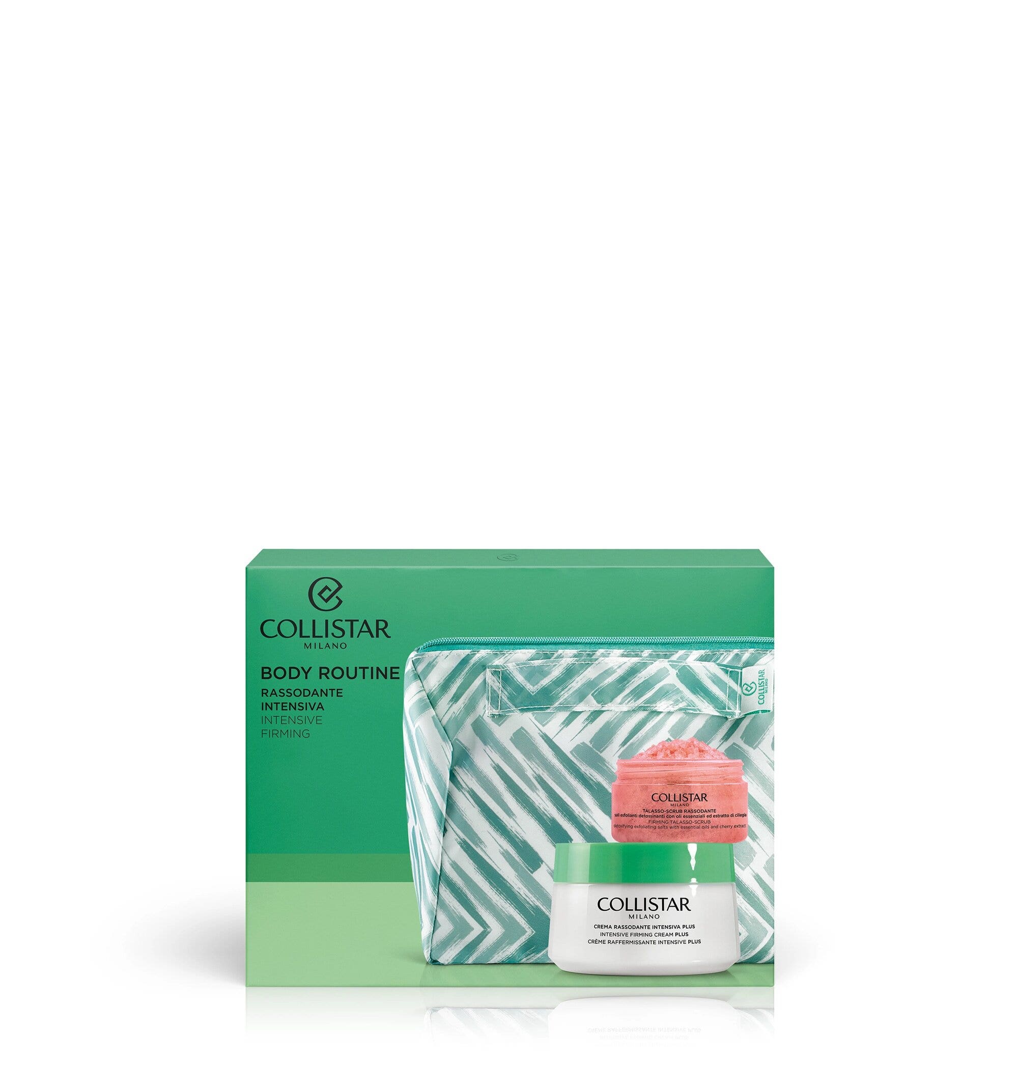 Collistar Cofanetto Corpo Crema Rassodante Plus 400ml + Talasso Scrub 150ml +Pochette-1