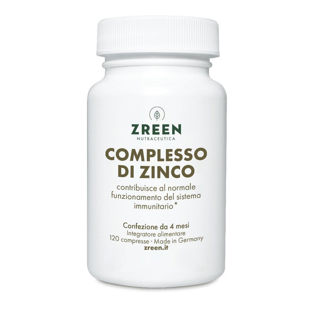 Zreen Complesso Di Zinco 120 Compresse-1
