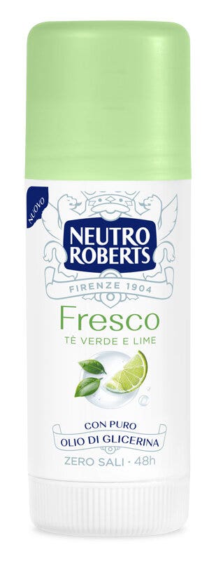 Neutro Roberts Deodorante Stick Fresco Verde Zero Sali di Alluminio 40ml-1