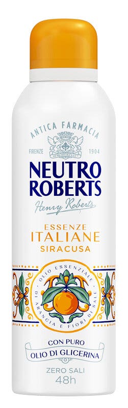 Neutro Roberts Deodorante Spray Siracusa Senza Sali di Alluminio 200ml-1