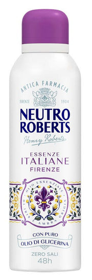 Neutro Roberts Deodorante Spray Firenze Senza Sali di Alluminio 200ml-1