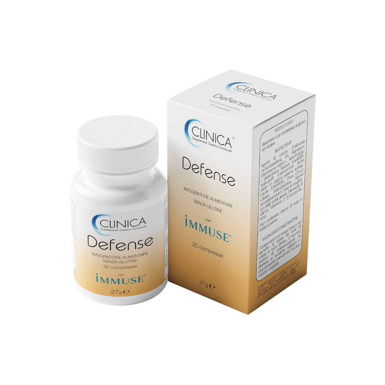 Clinica Defense 30 Compresse - 1 Mese Di Trattamento-3