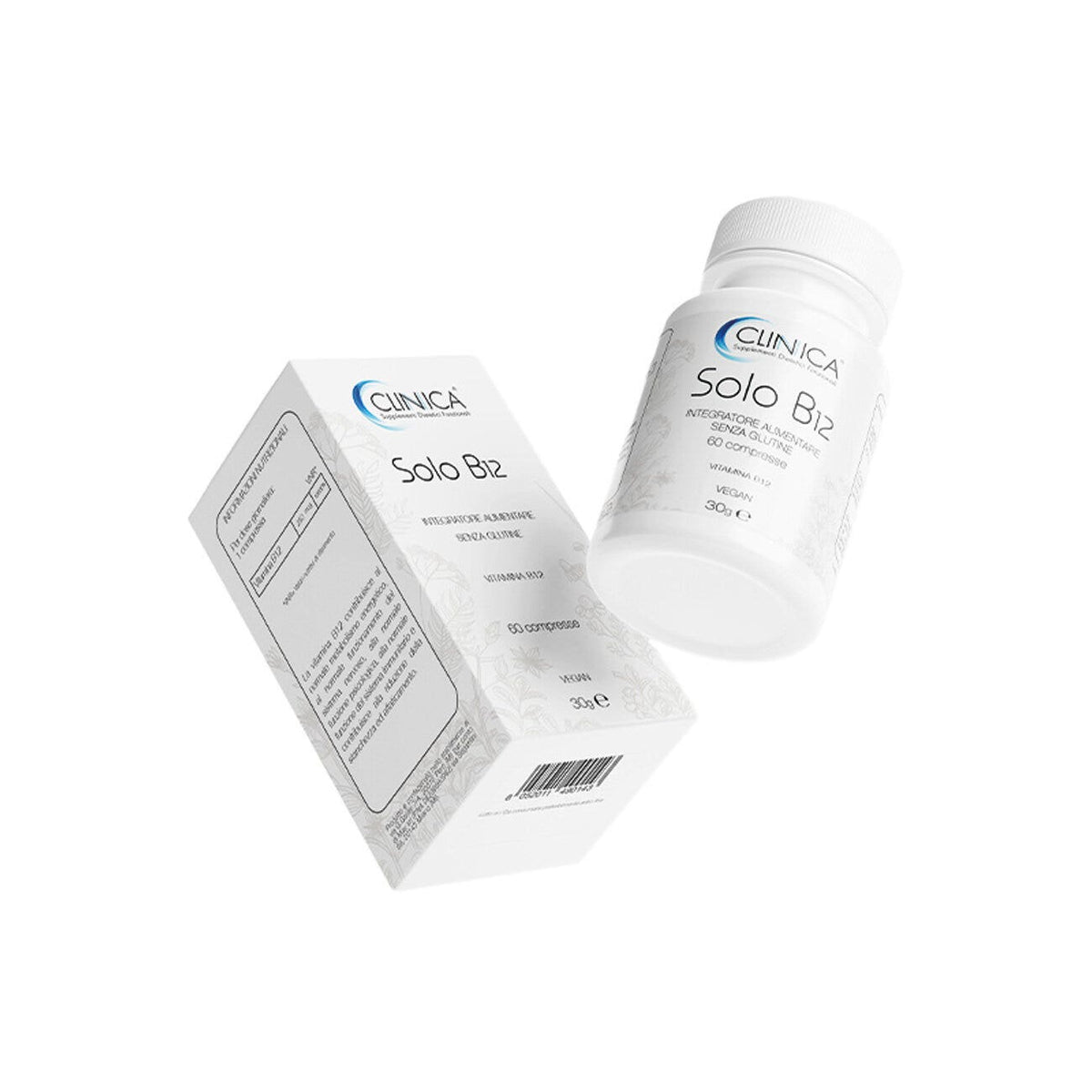 Clinica Solo B12 60 Compresse – 2 Mesi Di Trattamento-4