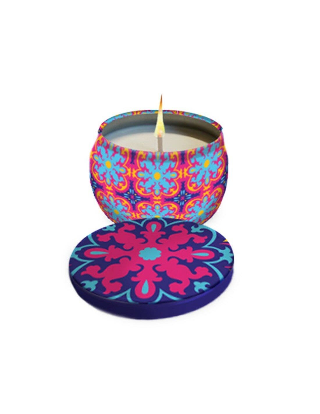 Colors Candela Profumata Estiva Citronella e Geranio 120g-1