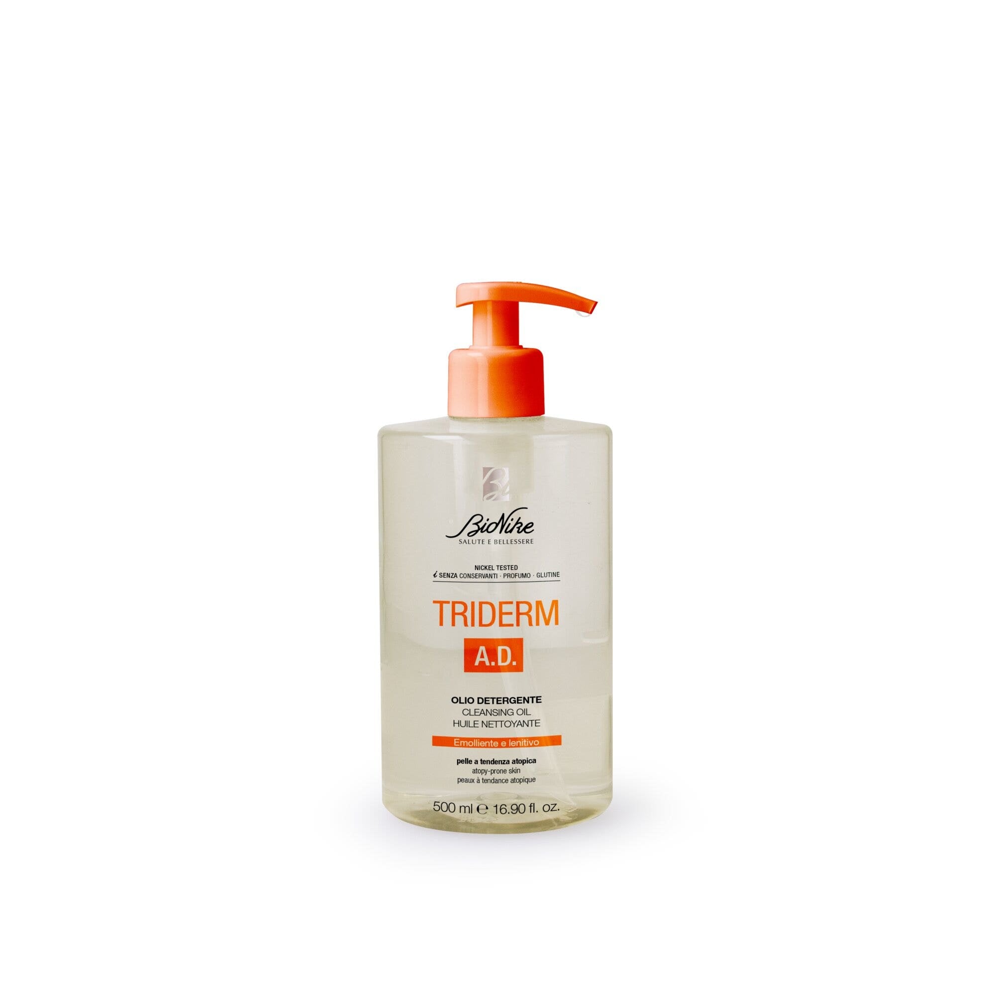 Bionike Triderm A.D. Olio Detergente 500ml-1