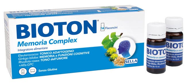 Bioton Memoria Complex 14 Flaconcini Da 10ml-1