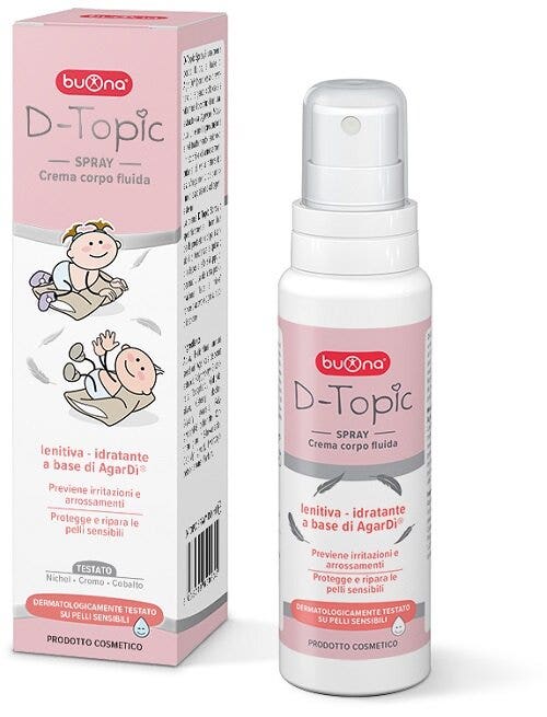 Buona D-Topic Spray Crema Corpo Fluida 100ml-1