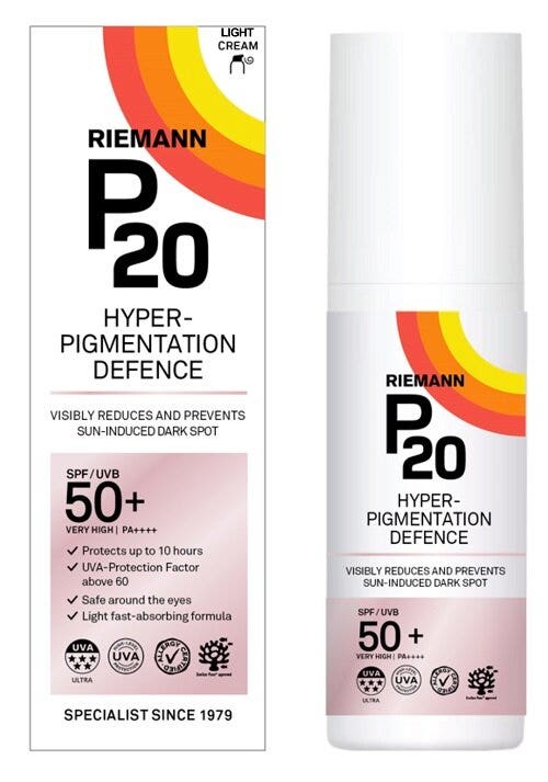 Riemann P20 Protezione Solare Hyperpigmentation 50ml SPF50+-1