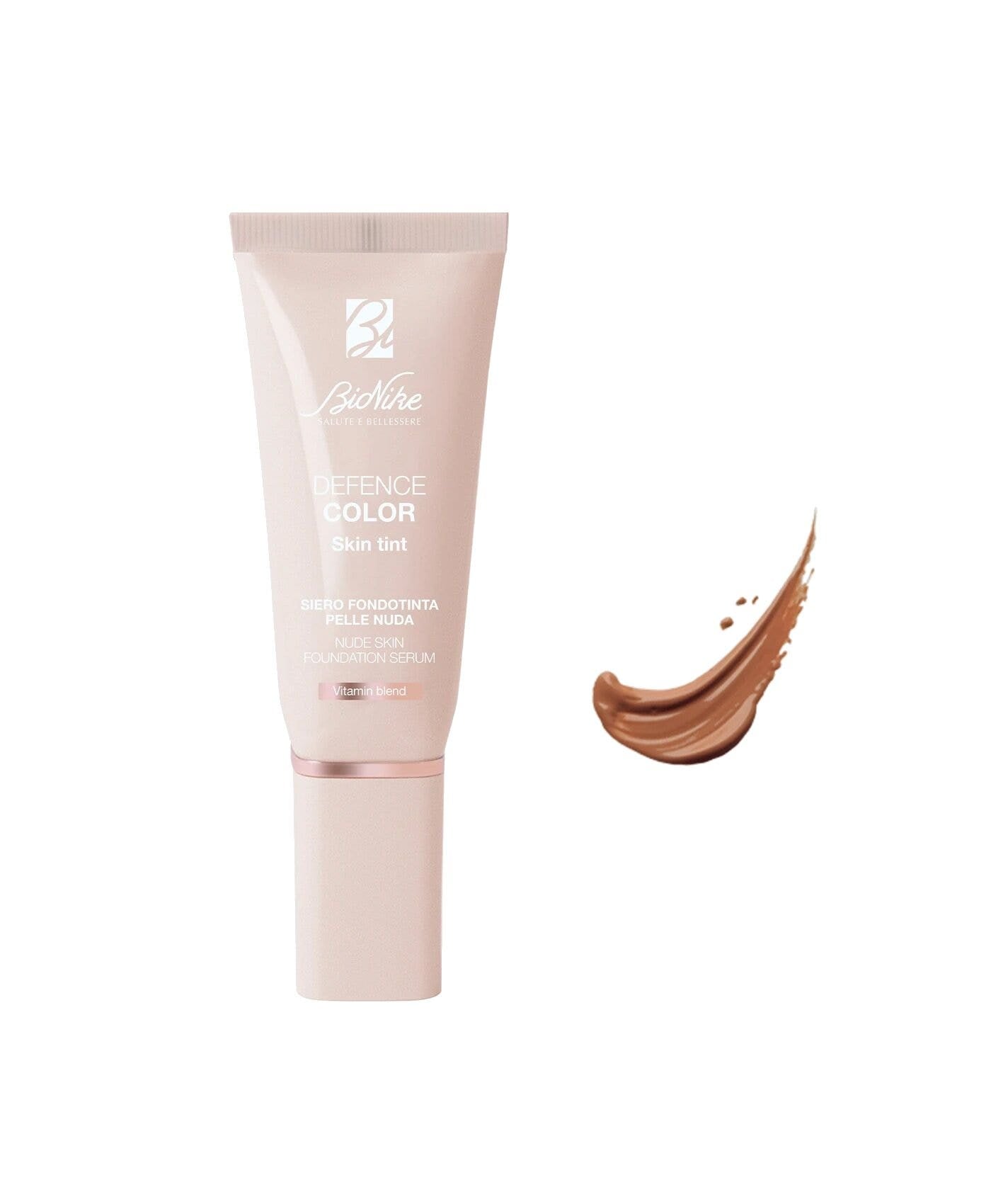 Bionike Defence Color Skin Tint Siero Fondotinta Pelle Nuda 704 Caramel 30ml-1