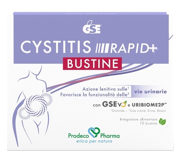 Gse Cystitis Rapid+ 10 Bustine-0