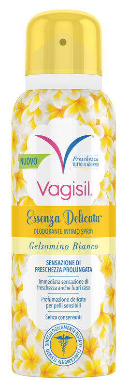 Vagisil Essenza Delicata Gelsomino Bianco Deodorante Intimo Spray 125 ml
