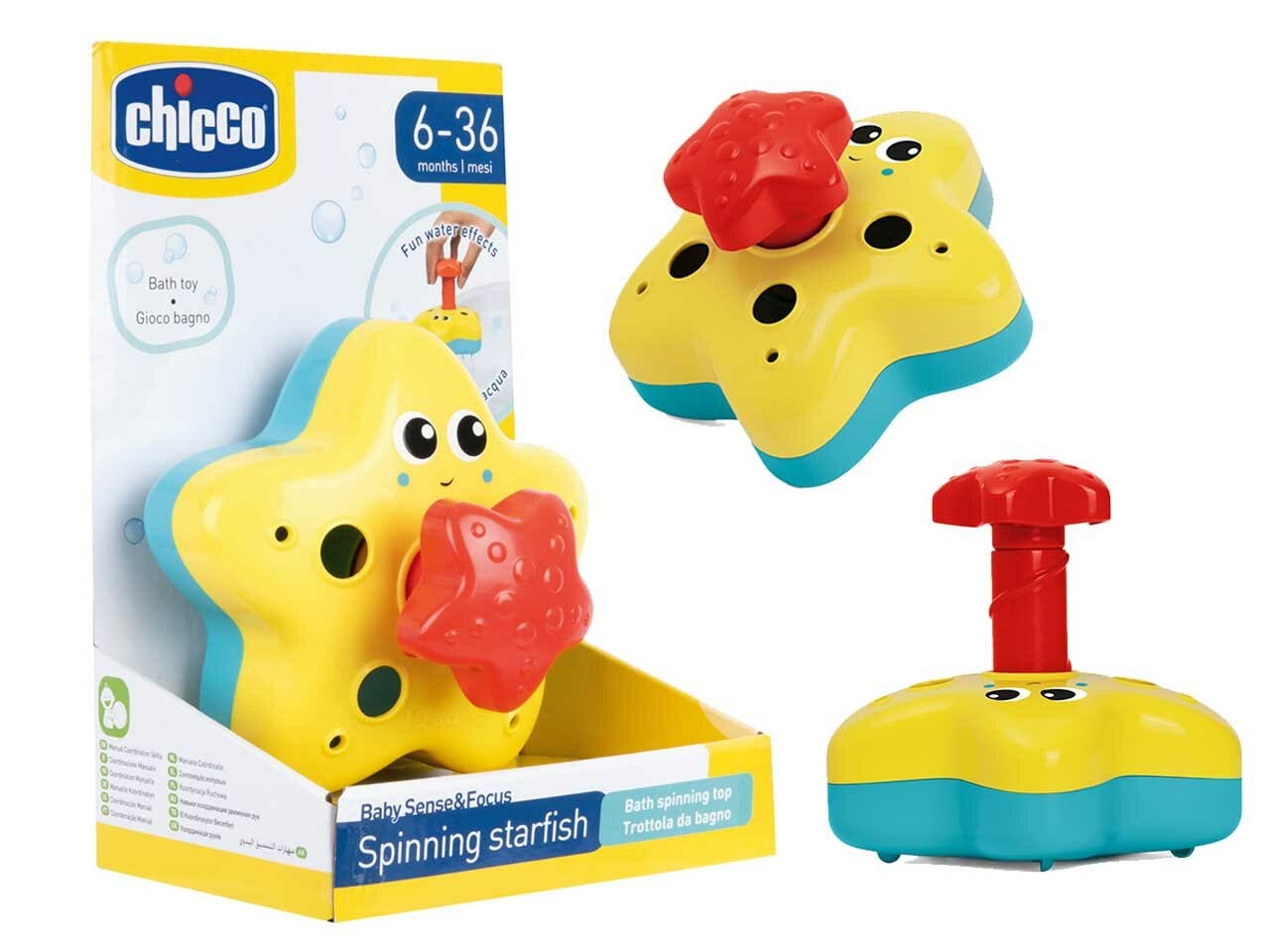 Chicco Gioco Stella Marina Trottolina 6-36 Mesi-1