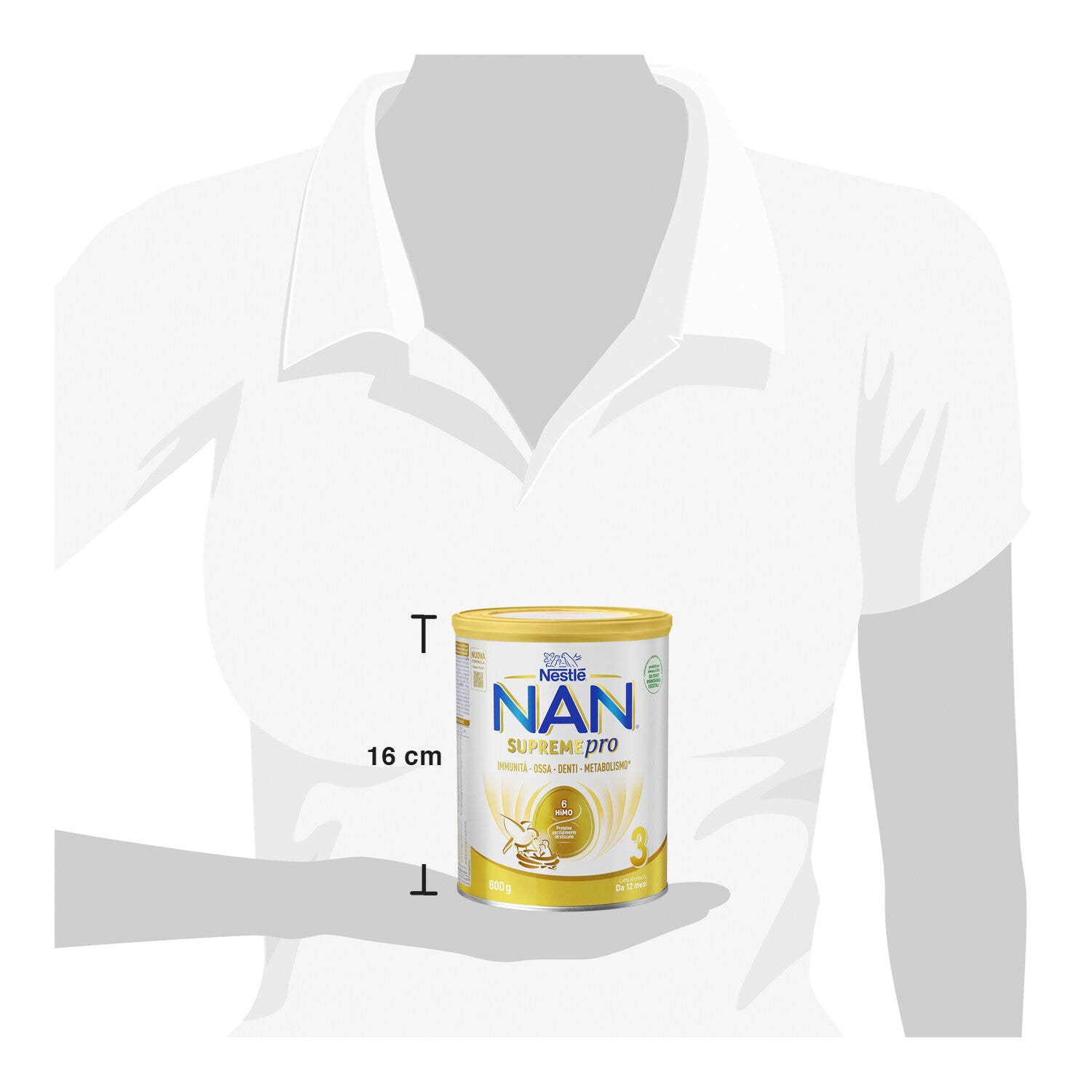 Nan Supreme Pro 3 Latte Di Crescita Polvere 800g-8