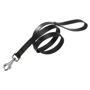 Ferplast Natural Guinzaglio Nero Per Cani In Vera Pelle Taglia G20/120-1