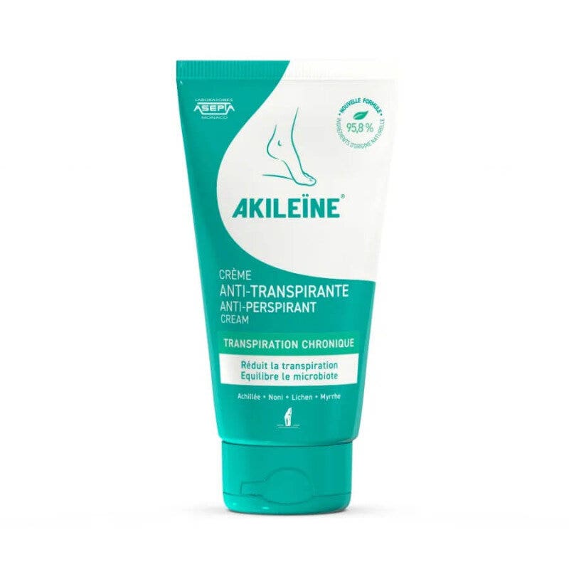Akileïne Crema Antitraspirante 50ml-1
