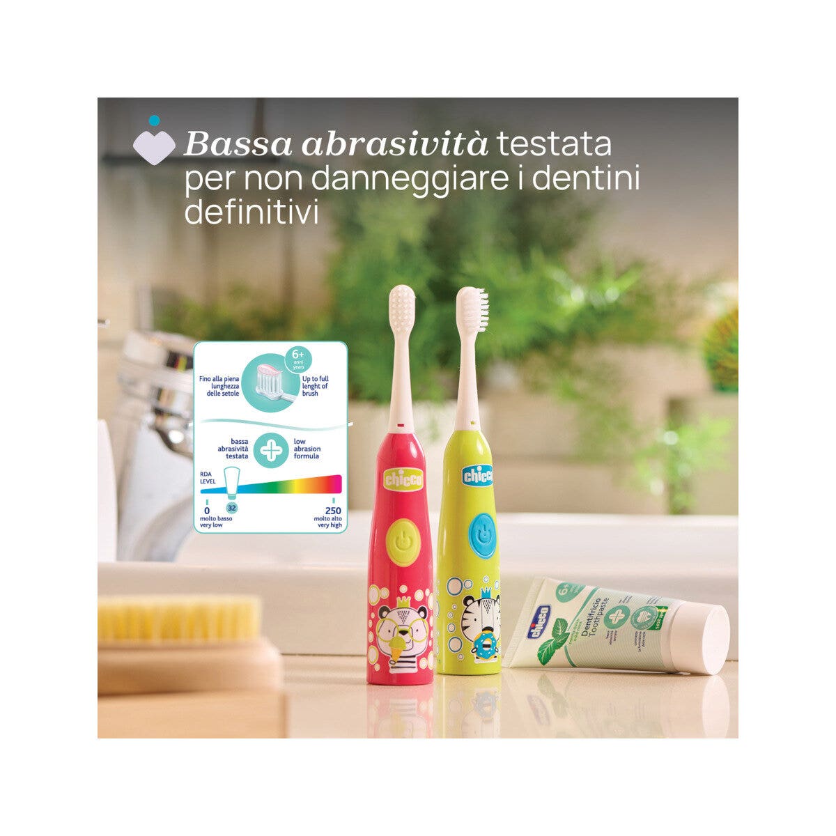 Chicco Dentifricio 6+ Anni Gusto Menta Dolce 50ml-2
