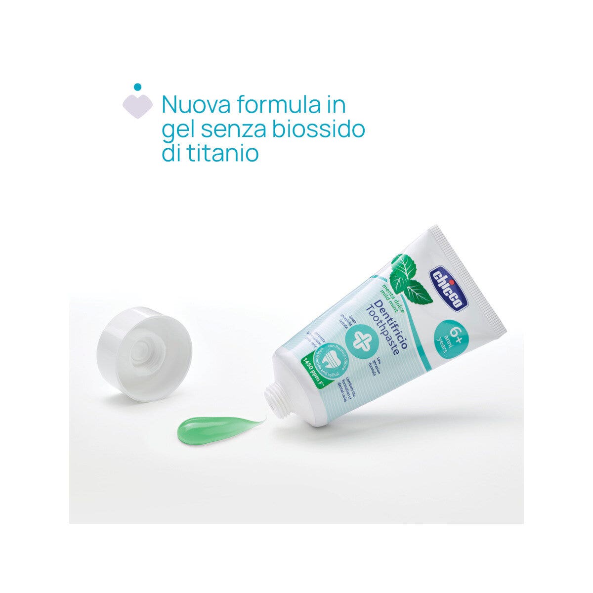 Chicco Dentifricio 6+ Anni Gusto Menta Dolce 50ml-3