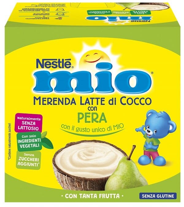 Nestlé Mio Merenda al latte di Cocco con Pera 4x90g-1