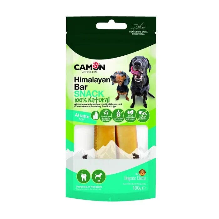 Camon Snack Barretta Latte Cane Taglia M 100g-2