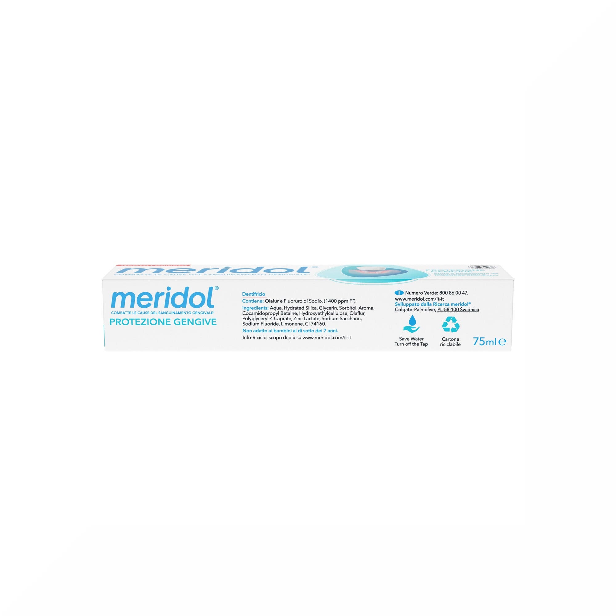 Meridol Dentifricio Protezione Gengive con Effetto Antibatterico 75ml-3