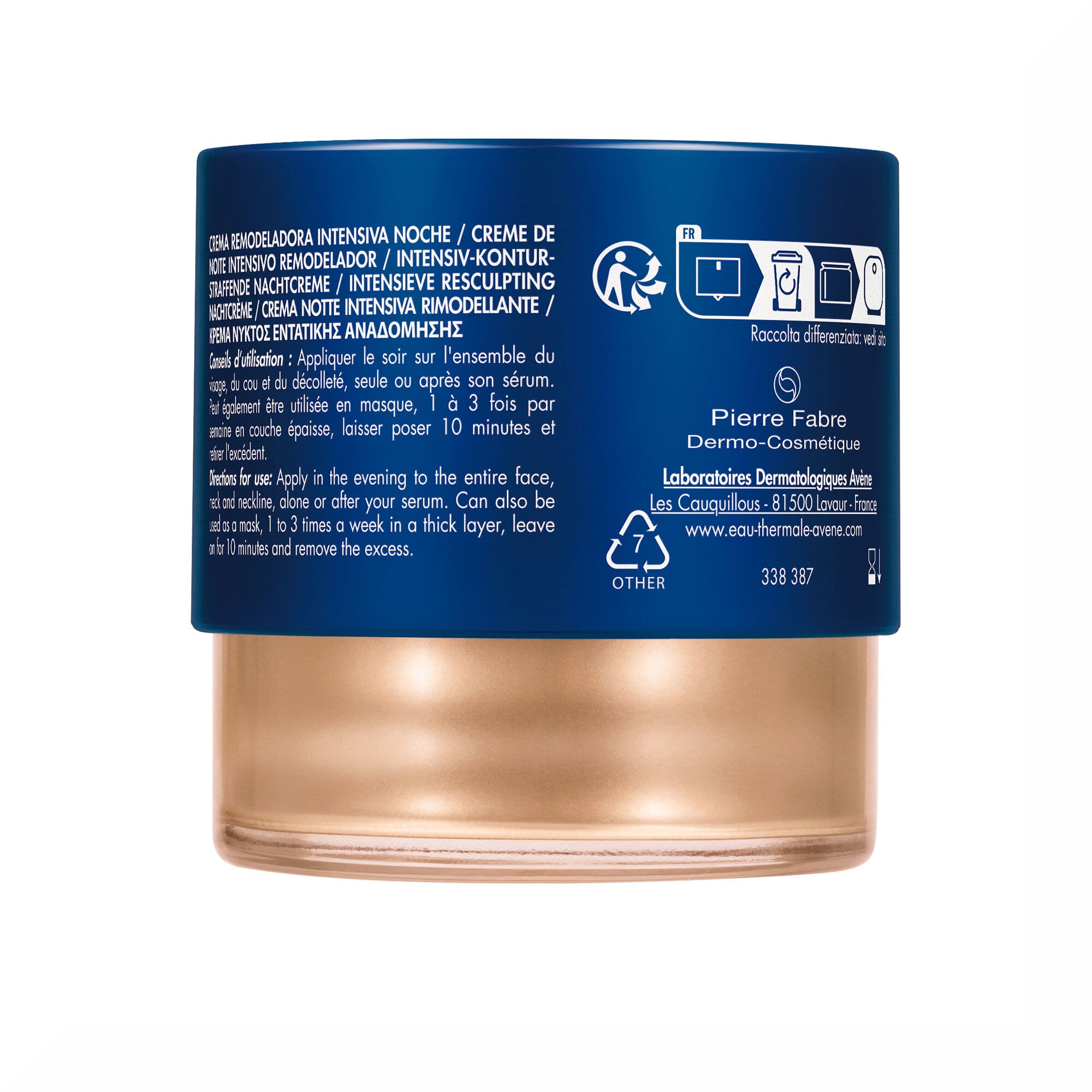 Eau Thermale Avene Dermabsolu Crema Notte Intensiva Rimodellante Anti-Età 40ml-2