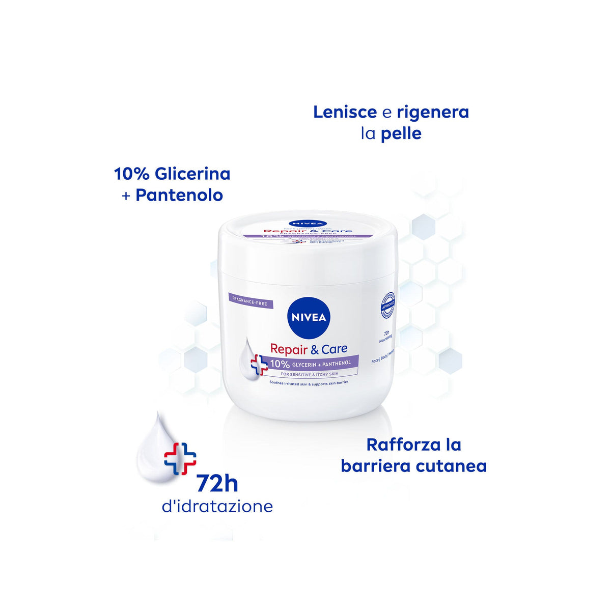 Nivea Repair Care Crema Corpo Per Pelli Irritate 400ml-2