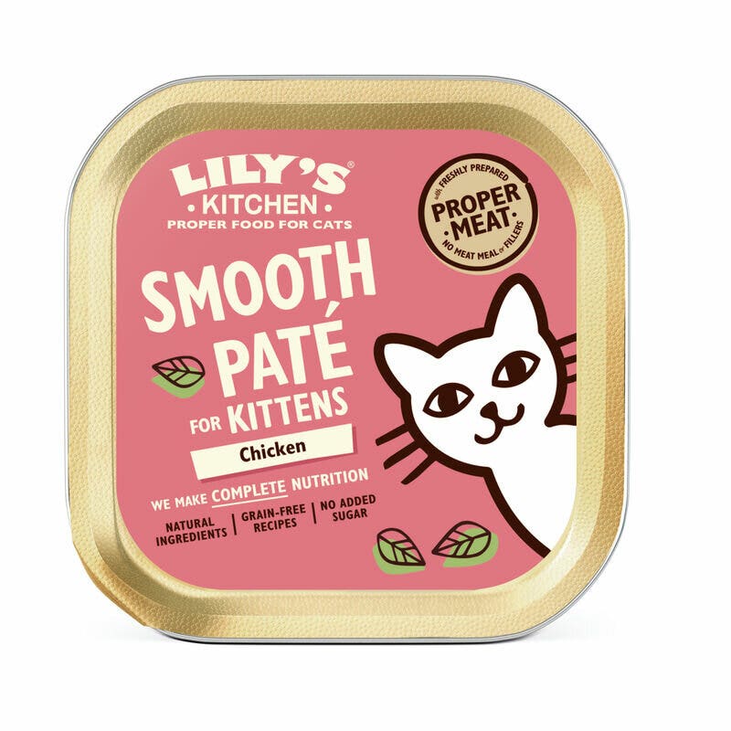 Lily's Kitchen Chicken Paté for Kittens 85g-1