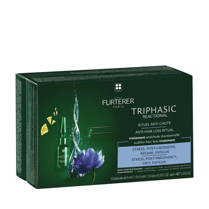 Rene Furterer Triphasic Reactional Trattamento Anticaduta Reazionale 12 Fiale-1