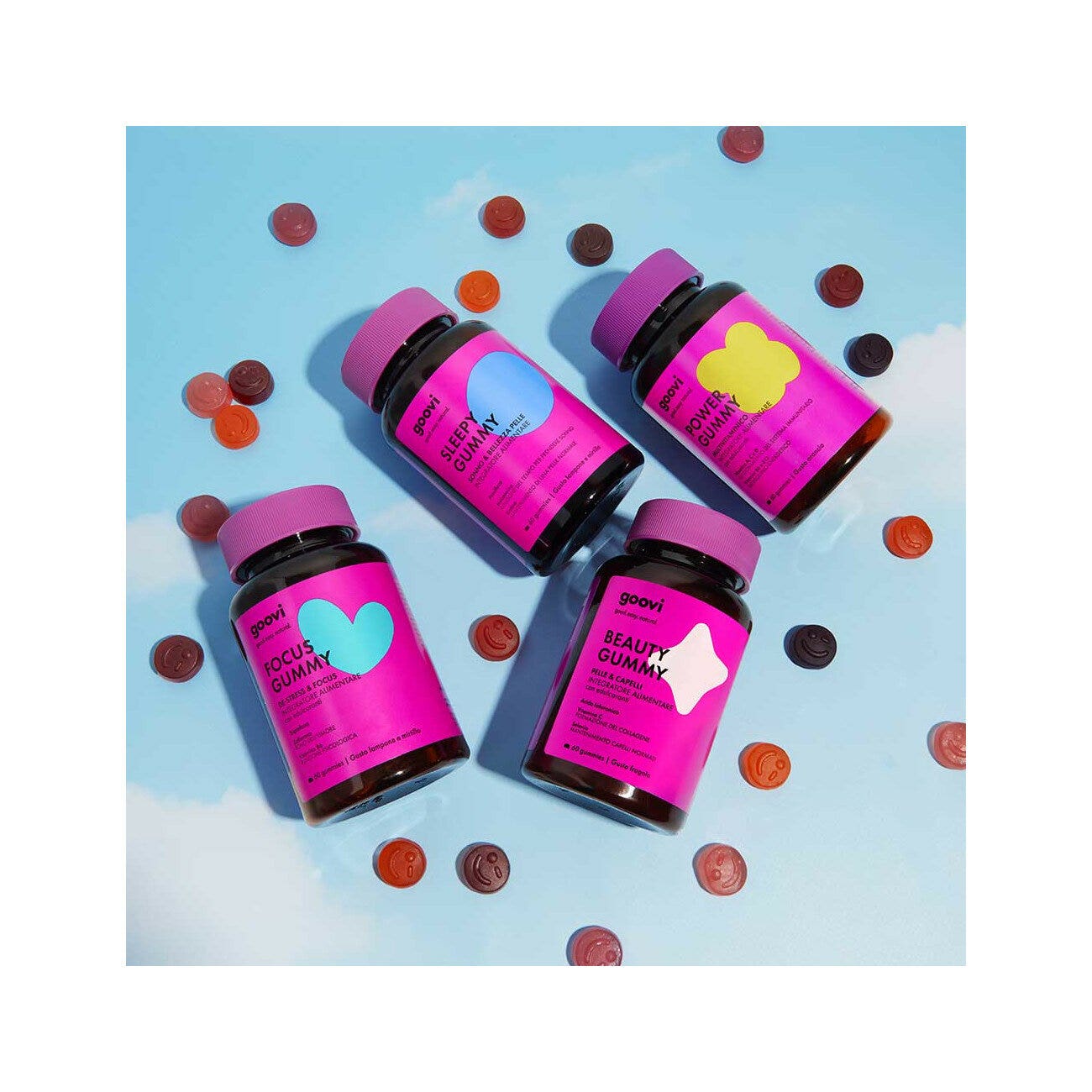 Gooovi Power Gummy Multivitaminico 60 Gummies-5