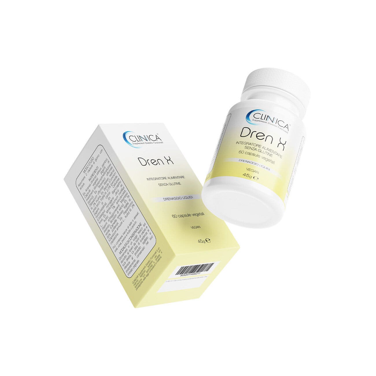 Clinica Dren X 60 Capsule Vegetali – 1 Mese Di Trattamento-9