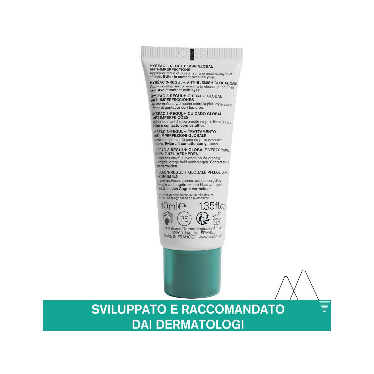 Uriage Hyseac 3 Regul+ Trattamento Globale Anti-imperfezioni 40ml-2