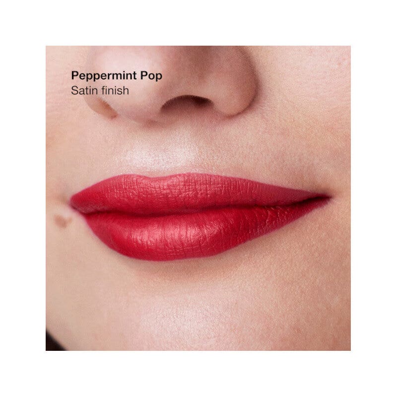 Clinique Pop Longwear Lipstick Rossetto Satin Peppermint-3