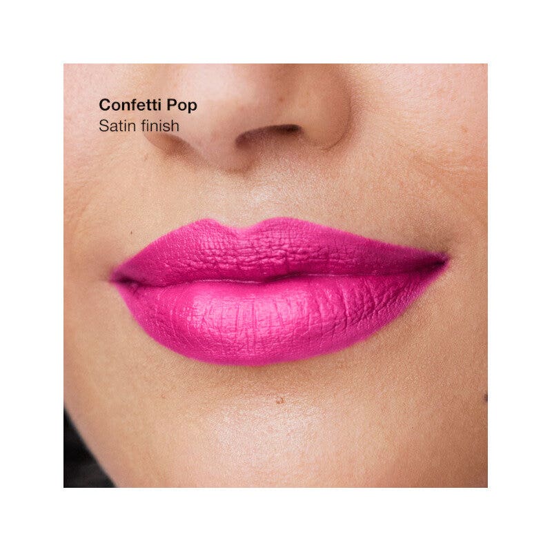 Clinique Pop Longwear Lipstick Rossetto Satin Confetti-3