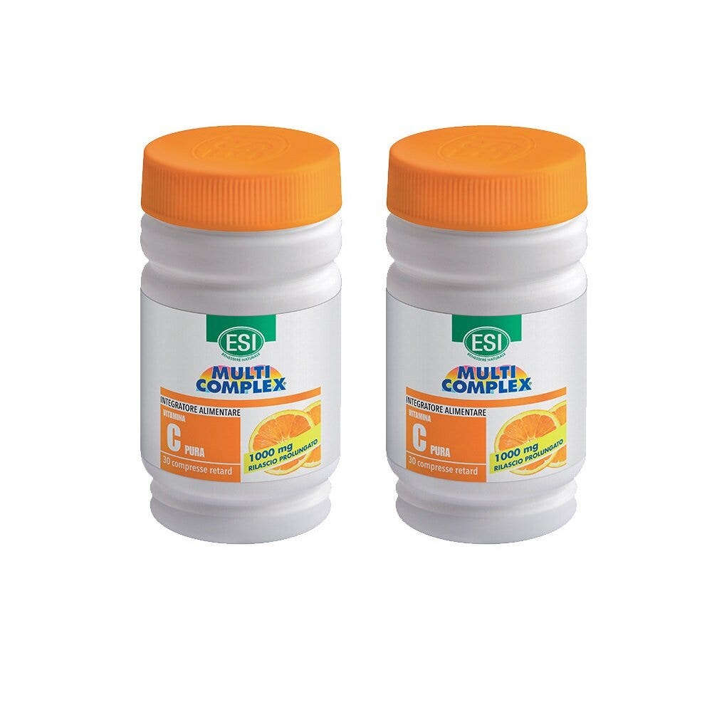 Esi Multicomplex Vitamina C Pura Retard Bipack 30+30 Compresse-1