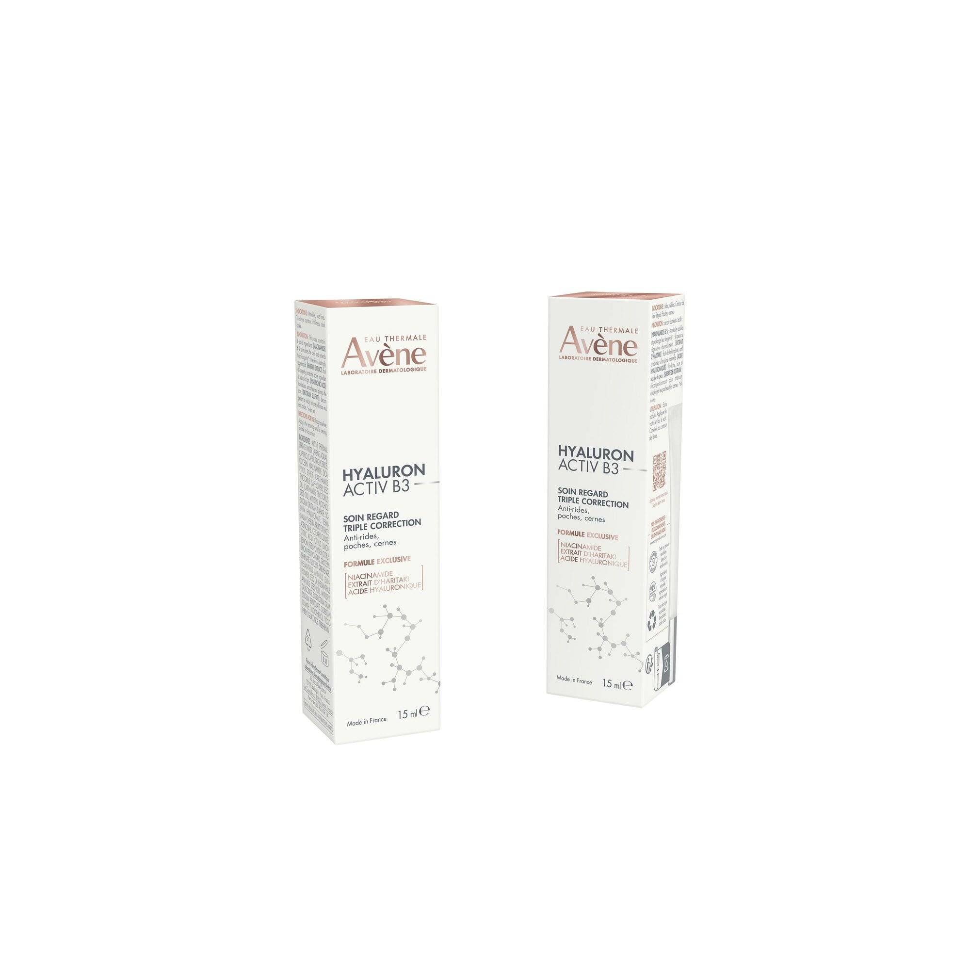 Eau Thermale Avène Hyaluron Activ B3 Trattamento Contorno Occhi Tripla Correzione Antirughe 15ml-4