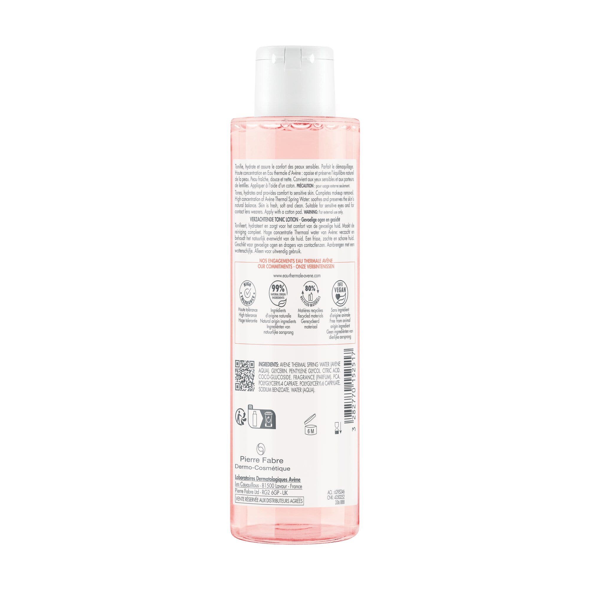 Eau Thermale Avene Lozione Addolcente Pelli Sensibili 200ml-2